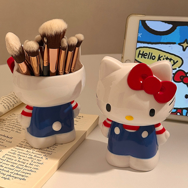 ✈️Giao Hàng 24h✈️ Hộp đựng bút chì mèo dễ thương Thiết kế chó con Hoạt hình Hộp đựng cọ trang điểm Hộp lưu trữ đa chức năng