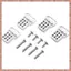 4 RC Xe Ô Tô Kim Loại Tháp Sốc Bộ Giá Đỡ Bộ Giảm Chấn Ghế Nối Dài Cho 1 / 16 C-14 / C-14K / C-24 / C-24K Xe Tải Off Road Phụ Kiện Xe Hơi (R F C V)