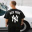 Áo Thun New York Varsity Oversize M.L.B Premium Cotton 270gsm sợi chập dày dặn thoáng mát
