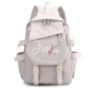 Stray Kids Kết Hợp Phong Cách Mới Hàng Hóa Cùng Phong Cách Ba Lô Ba Lô Dung Tích Lớn Học Tập Phiên Bản Hàn Quốc Học Sinh Nam Nữ