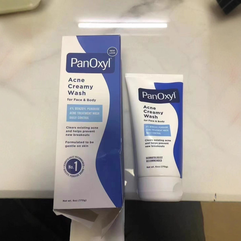 PanOxyl Loại Bỏ Bọt Sữa Rửa Mặt 10% Peroxide Benzoamide Amino Acid Kiểm Soát Dầu 4% Sữa Rửa Mặt 12.18