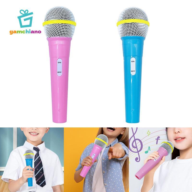 Gamchiano Fun Stage Mic Mô Phỏng Micro Chống Đỡ Cho Biểu Diễn Sân Khấu Bé Gái Và Bé Trai