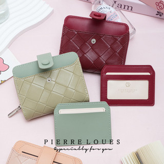 Người phụ nữ Ví phong cách ngắn Thời trang Đa chức năng Hộp đựng thẻ có khóa kéo Ví đựng tiền xu