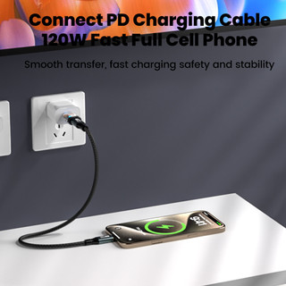 Elough 120W Loại C Sang USB 3.2 Bộ Chuyển Đổi USB Nữ Sang Loại C Nam Sạc Nhanh