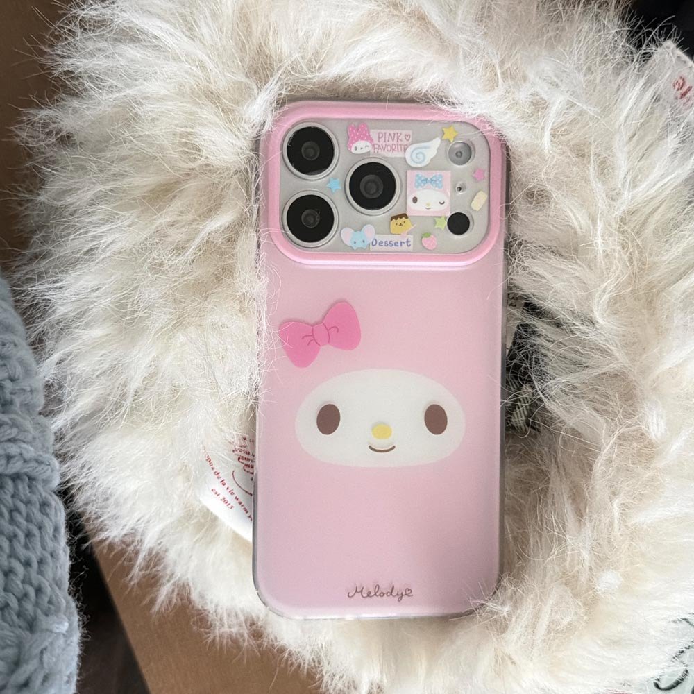 Ốp Lưng Cứng Tương Thích Với iPhone 13 14 14Pro 14ProMax 15 15Pro 15ProMax 16 16Pro 16ProMax 17 17Pro 17ProMax Ốp Họa Tiết Giai Điệu Màu Hồng