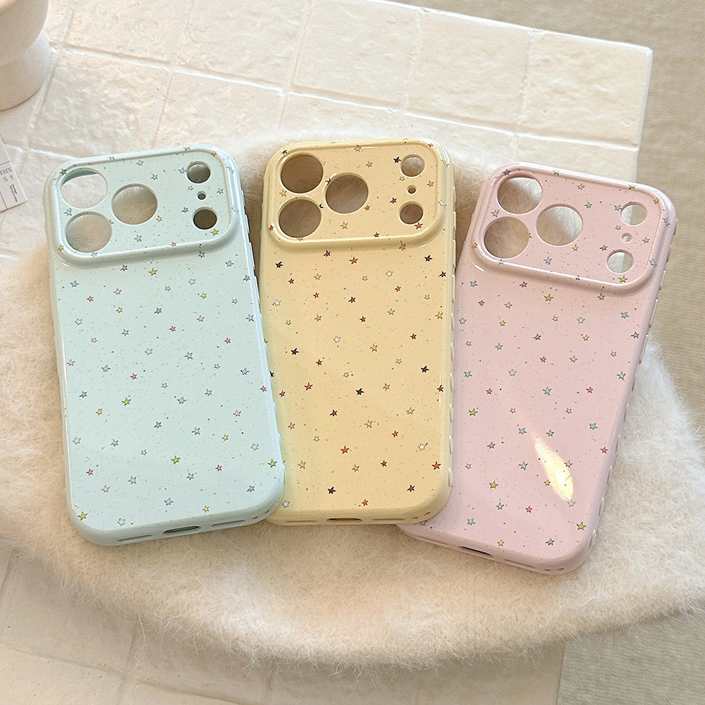 Ốp điện thoại mềm hình trái tim tình yêu đầy màu sắc cho iPhone 17 Pro Max 16 15 14 13 Vỏ bảo vệ chống sốc