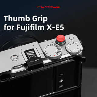Dành Cho Fujifilm X-E5: tay cầm ngón tay chống trượt, bảo vệ hot shoe, phụ kiện máy ảnh