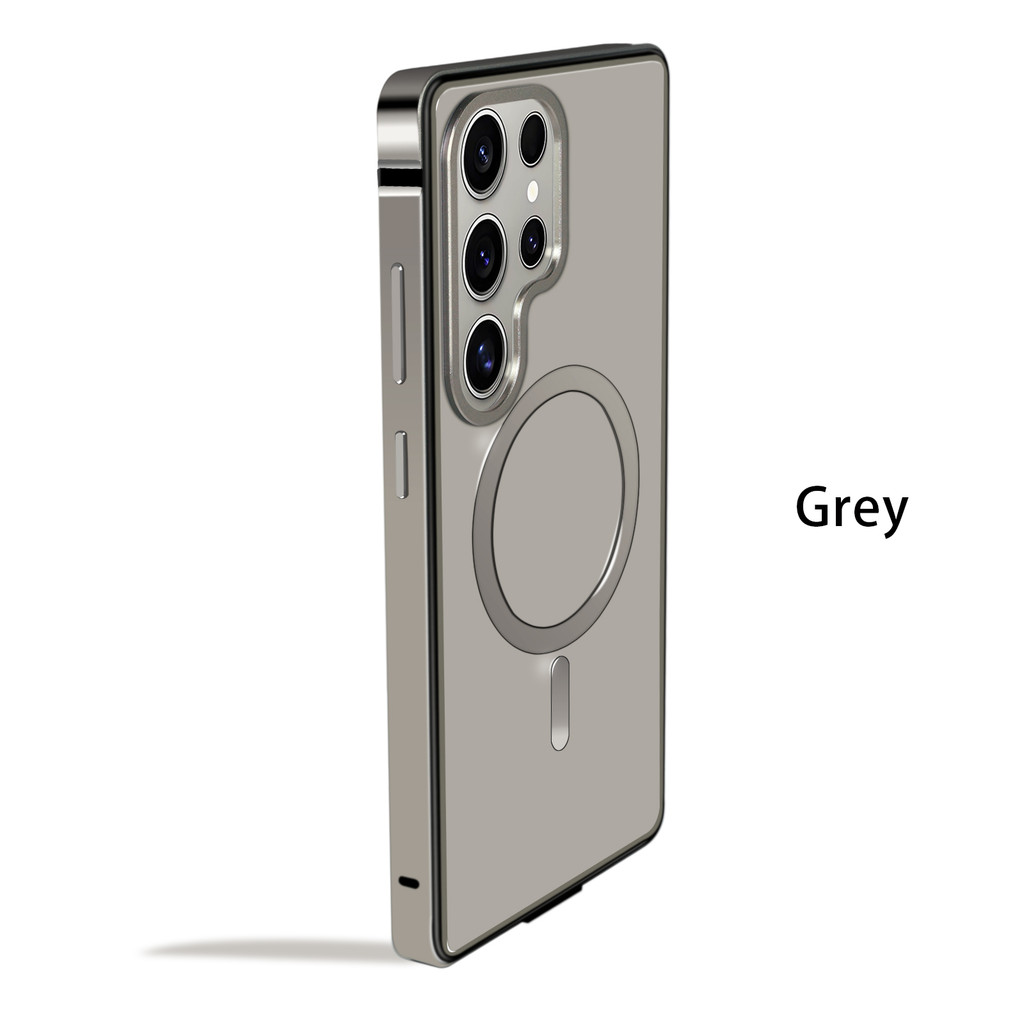 Ốp Điện Thoại Khung Kim Loại Tổng Hợp Màu Sắc Chính Hãng, Dành Cho Samsung Galaxy S25 Ultra Chống Rơi Bảo Vệ Từ Tính Ốp Lưng