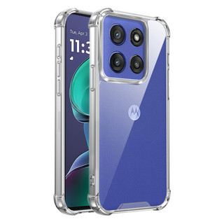 Dành Cho Motorola Moto Edge 60 Stylus 5G / G Stylus 5G 2025 Ốp điện thoại Pha Lê Trong Suốt Cứng Chống Sốc 4 Chiếc Vỏ Mỏng