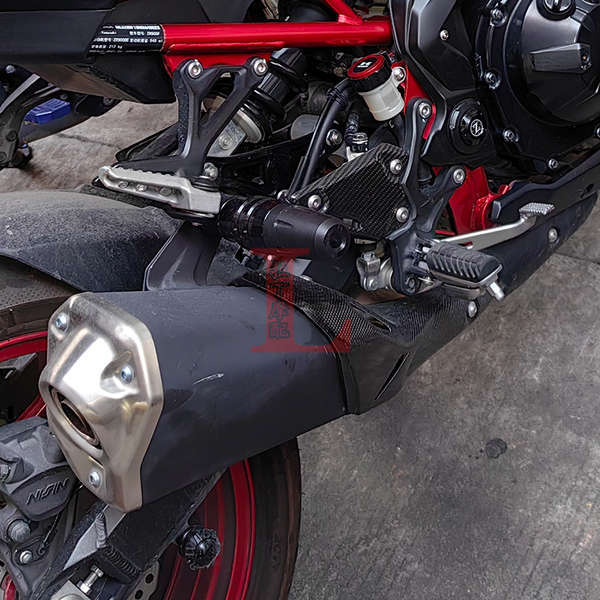 Ống xả sửa đổi Z1000/sx Z900SE RS Z750 Z800 thanh bảo vệ bóng chống rơi phù hợp với Kawasaki