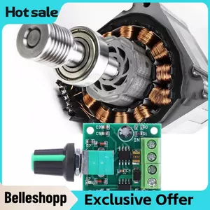 Belleshopp Bộ điều khiển tốc độ Belleshopp PPP 30W Động cơ 1.8-15VDC 1803BK 2A cho tải Dc