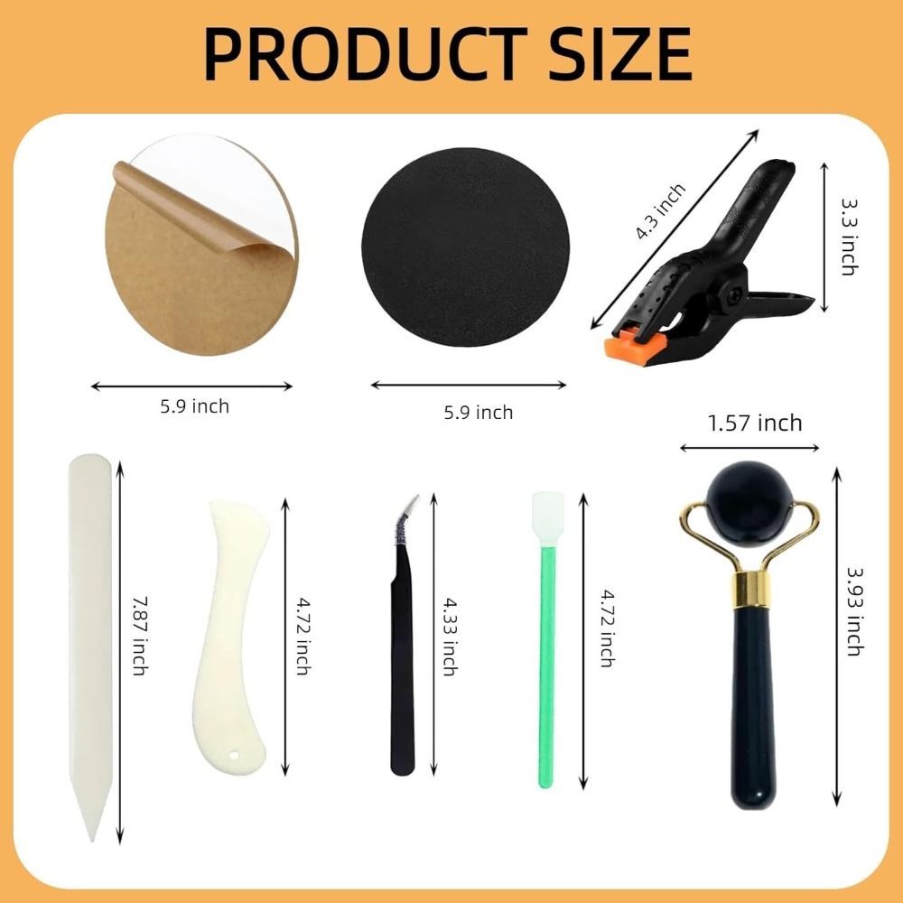 Bộ dụng cụ acrylic 86 chiếc làm phẳng và làm sạch thẻ, phù hợp cho bộ sưu tập TCG
