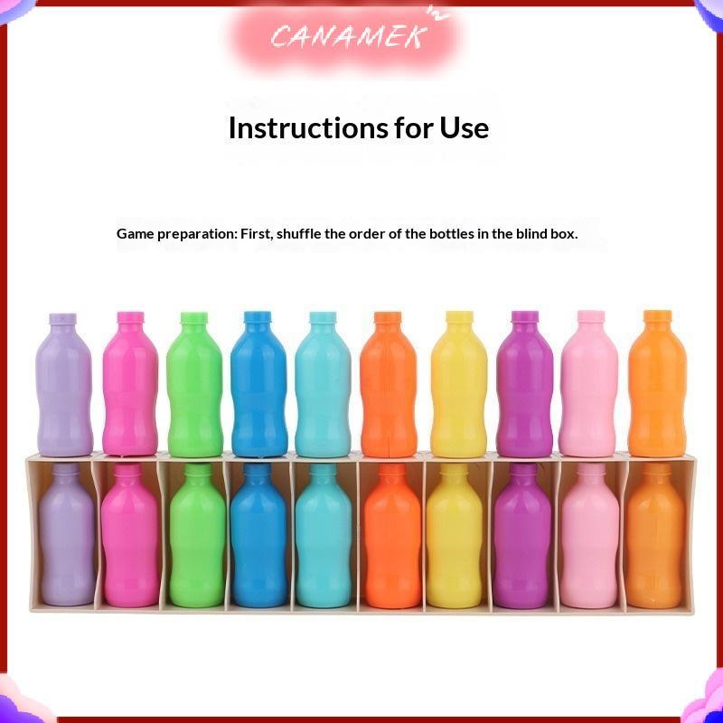 CANAMEK Bộ Xếp Hình Phân Loại Nhiều Màu Sắc, Trò Chơi Trí Nhớ Tương Tác Cha Mẹ-Con, Đồ Chơi Trẻ Em CSF