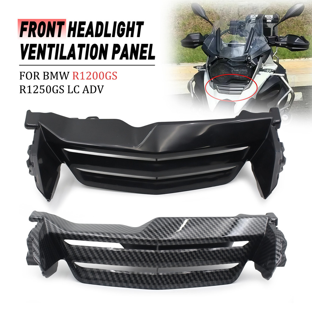 Xe Máy Trước Đèn Pha Lỗ Thông Khí Bảng Viền Đèn Pha Fairing Cowl Gắn Chân Đế Fairing Cowl Gắn Chân Đế Cho Xe BMW R1200GS R1250GS LC ADV Phiêu Lưu 2013 2014-2022 2023