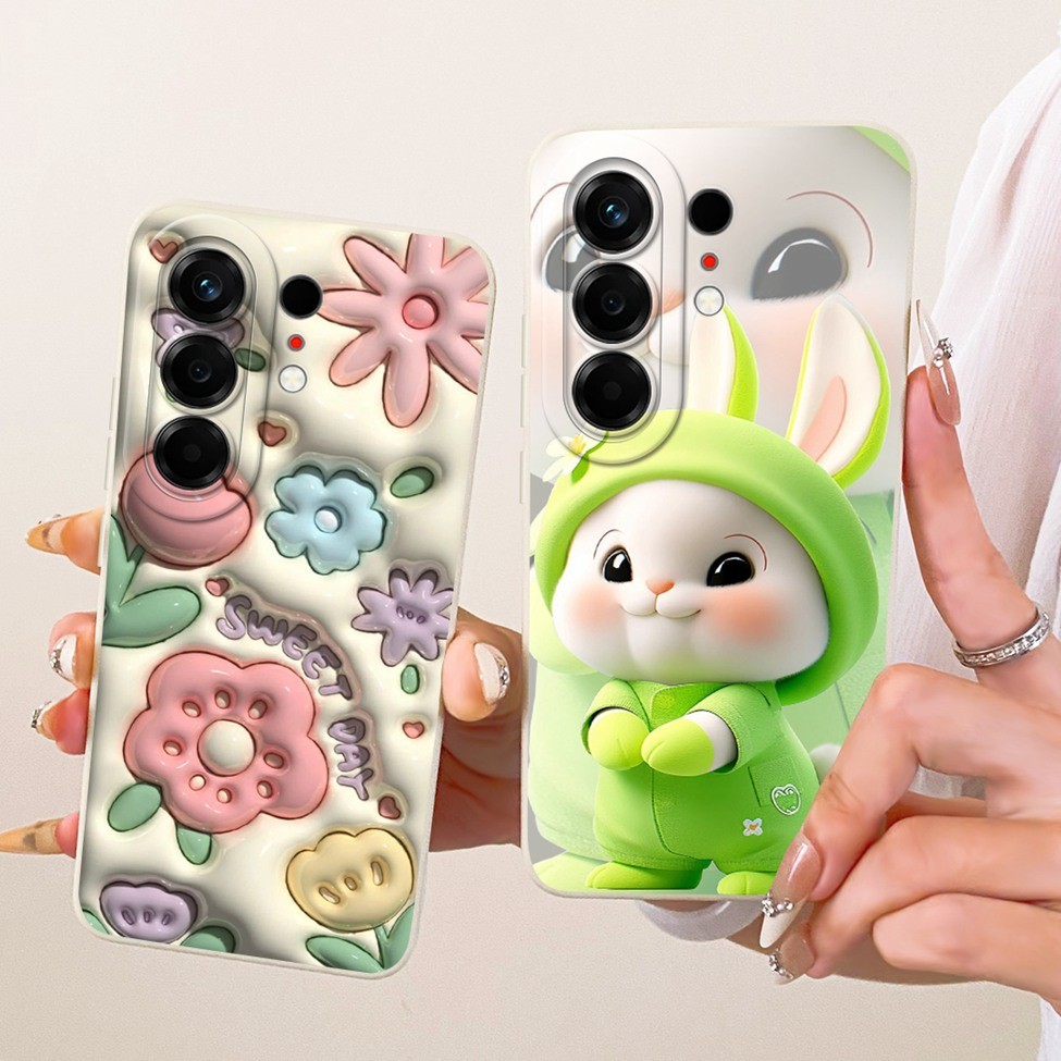 Ốp lưng Tecno Camon 50 4G Thời trang sang trọng Hoạt hình dễ thương Vỏ silicon sơn ngộ nghĩnh Tecno CN5