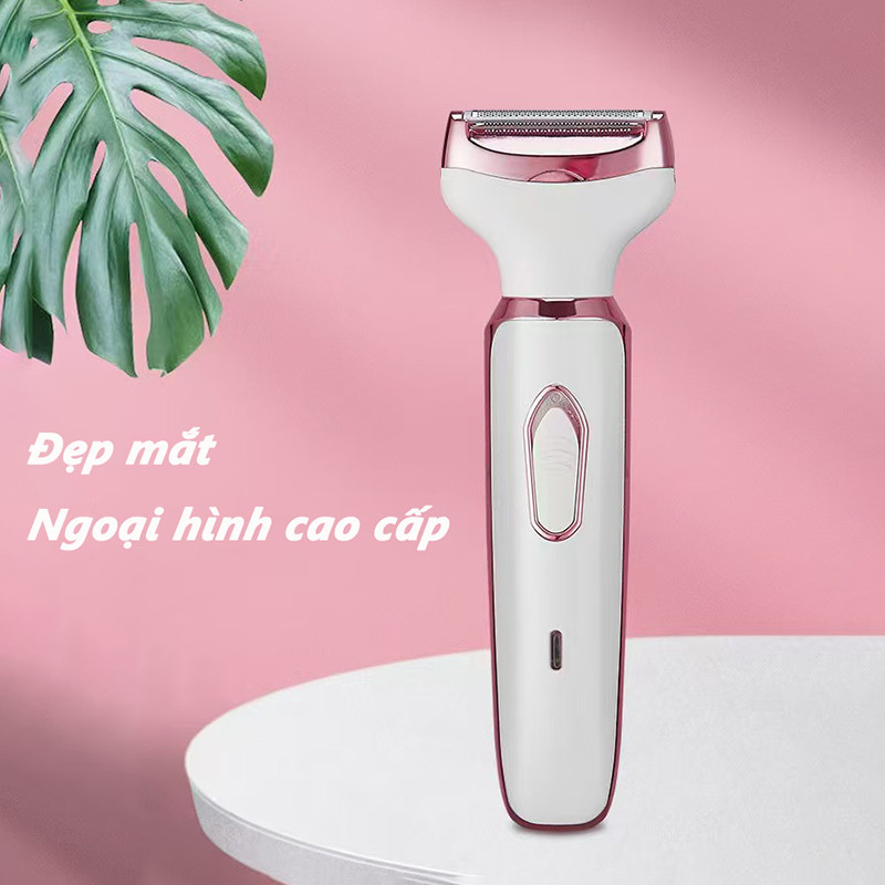 Máy triệt lông toàn thân 4 trong 1, có thể rửa bằng nước, sạc qua USB, triệt lông không đau, dùng được cho toàn thân