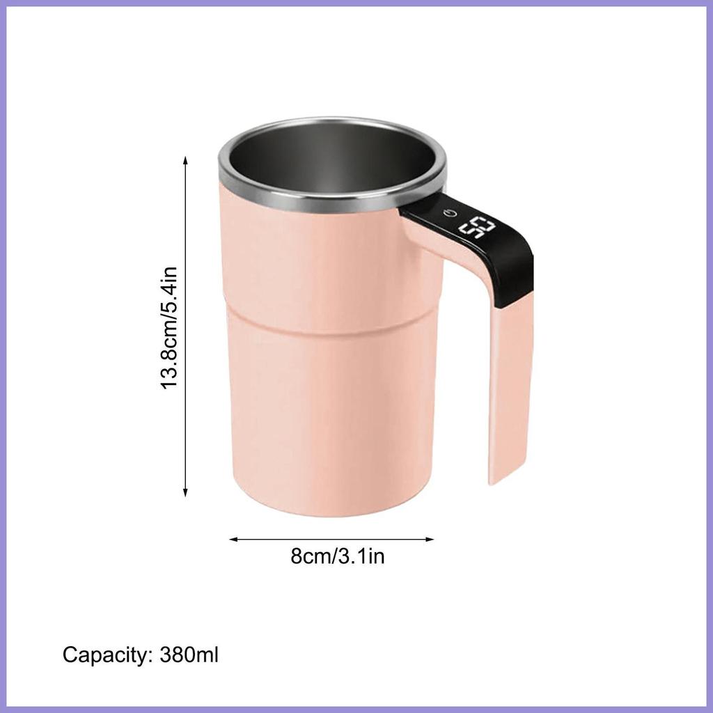 Cốc Tự Khuấy 380ml Trộn Tự Động Mới Lạ Tự Động Tự Khuấy Cốc Có Nắp Dành Cho Nữ Cocoa mueadsyvn