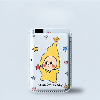 Ví đựng thẻ họa tiết hình ngôi sao-người Mischievous cho iPhone 11pro 12promax 13 15pro 15promax 14 14promax 14 pro 16 16plus 16 Pro Max 17 17promax 17airWallet