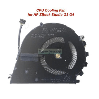 HL Laptop CPU GPU Quạt Làm Mát Cho HP ZBook Studio G3 G4 Notebook Quạt Tản Nhiệt NS75C07-15C04 NS75C08-15C05 922945 840960-001