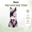 Bộ mặc nhà nữ iBasic thun lạnh quần đùi áo sát nách HOMW066