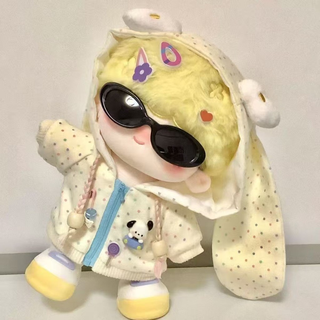 1020cm "Túi Sữa Thỏ" Bộ Quần Áo Búp Bê Cotton Bộ Búp Bê Sang Trọng Trang Điểm Búp Bê Cơm Pop Doll