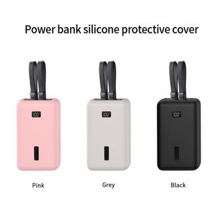 Bảo vệ bộ sạc di động ROLY, Túi đựng silicon a1681, Vỏ bảo vệ toàn diện mềm chống sốc cao cấp cho Anker Zolo 20000mAh 30W Du lịch