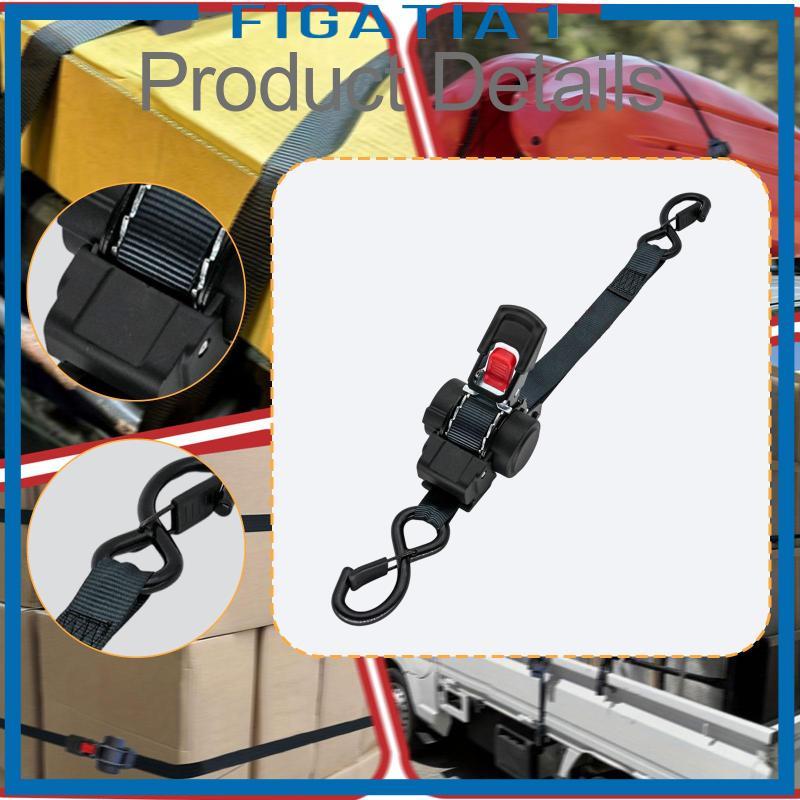 Dây đeo Ratchet có thể thu vào với móc chữ S khép kín. Dây đeo Ratchet để đảm bảo hàng hóa cho xe kéo, xe bán tải và xe tải.