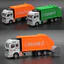< Pluscloth > Mô hình xe tải rác Mini 1 / 48 có hộp đựng rác Đồ chơi trẻ em Quà tặng sinh nhật