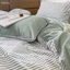 Bộ Chăn Ga Gối Cotton Mềm Mại Thoáng Khí Họa Tiết Đơn Giản Phù Hợp Mọi Lứa Tuổi - MemMinbedding Luxury