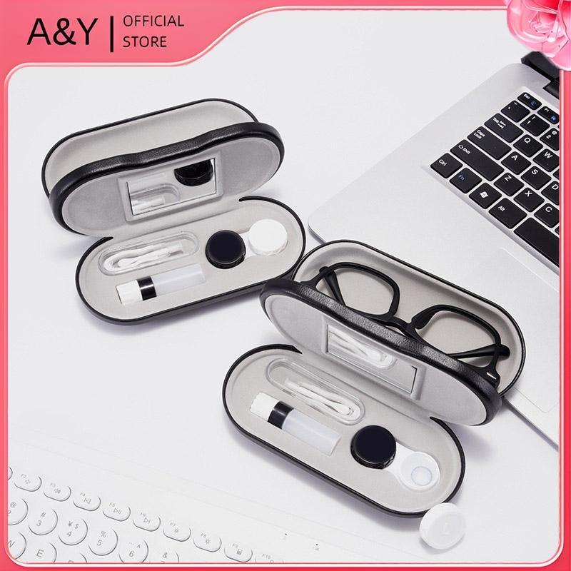 A & Y Hộp Đựng Kính Hai Lớp Unisex - Sang Trọng Và Sáng Tạo