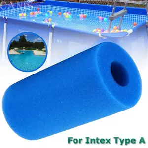 JUNYUE88US Bộ lọc bọt có thể tái sử dụng 20 * 10cm Bể bơi Phụ kiện bể bơi Intex Loại A Cột xốp