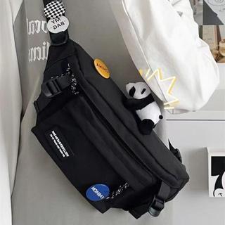 Hàn Quốc Hàn Quốc ins Dạo Phố Nhật Bản Ngực Túi Harajuku Thể Thao Phù Hợp Với Nam Nữ Quần Lót Túi Messenger Phong Cách Nam Sinh Viên Đại Học Túi Thắt Lưng 26.3.26