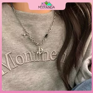 Mặt dây chuyền MYPANDA Y2K phong cách punk với zircon, phù hợp cho tín đồ thời trang cổ điển và hiện đại