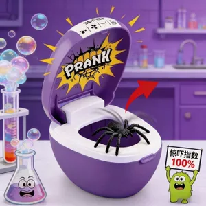 Prank Phải-Có Vui Nhộn Giải Nén Dụng Cụ Tiện Dụng Đồ Chơi Tricky Nhện Vệ Sinh Prank Prank Bé Trai Bé Gái Prank Quà Tặng 4.11