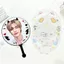 ITRUMPET Picket Fan Cover, Tay áo quạt Sasuke chống bụi, Phim hoạt hình PVC cầm tay Quạt bảo vệ màn hình Người hâm mộ hòa nhạc thần tượng