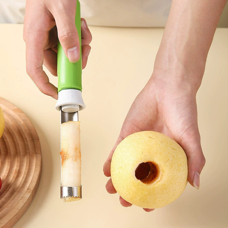 Dụng cụ gọt vỏ trái cây đa chức năng bằng thép không gỉ Corer Máy tẩy lõi Apple