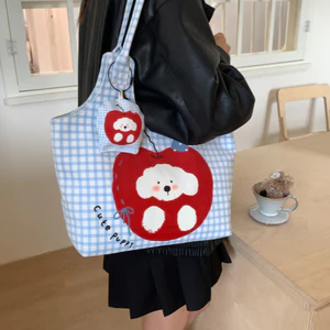 Phong Cách Hàn Quốc ins Phong Cách Mới Túi Đeo Vai Giá Trị Cao Niche Phong Cách Lười Hoạt Hình Dễ Thương Túi Tote Apple Nữ Nhẹ Túi Nách Dung Tích Lớn