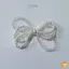 Vintage Pha Lê Ngọc Trai Hai Lớp Nơ - Phụ Kiện DIY Thời Trang Mới
