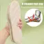 Đế Cotton thoáng khí 4D - dành cho nam nữ - Miếng đệm giày chạy bộ ngoài trời - Đệm chèn giày - Hấp thụ mồ hôi, chống mùi, chống trượt [Giao hàng miễn phí]
