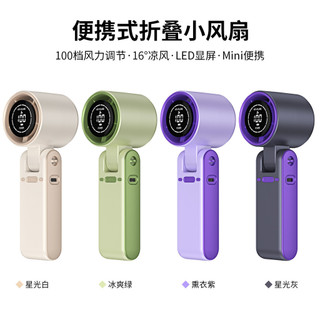 [Bảo Hành 1 Đổi 1 - 7 Ngày] Quạt Cầm Tay Tốc Độ Cao VINZEO T15 - Màn Hình Số, Động Cơ Không Chổi Than, Siêu Mát