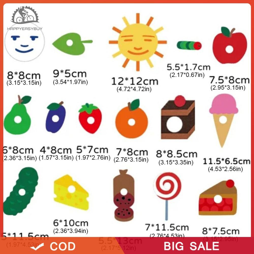 Hạnh phúc❣ Sâu Bướm Đồ Chơi Hungry Caterpillar Đạo Cụ Vui Nhộn Cảm Giác Sang Trọng Thú Nhồi Bông Mềm