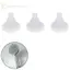 Ge 50 Chiếc Phụ Kiện Tắm Đầu Tắm Silicon Rắc Đầu Vòi Top Phần Vòi Hoa Sen Silicone Nước n