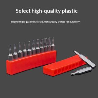 Any2Get5% tắt 1 Cái 4-32 Lỗ 1 / 4 Giá đỡ Tuốc nơ vít Hộp lưu trữ Hex Shank Tuốc nơ vít nhựa Lưu trữ Tuốc nơ vít Giá đỡ Bit