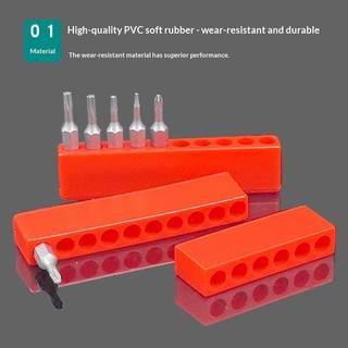 Any2Get5% tắt 1 Cái 4-32 Lỗ 1 / 4 Giá đỡ Tuốc nơ vít Hộp lưu trữ Hex Shank Tuốc nơ vít nhựa Lưu trữ Tuốc nơ vít Giá đỡ Bit