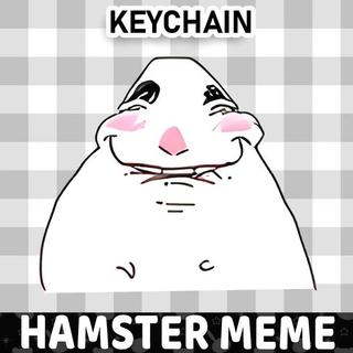 Ganci / Gantungan Kunci HAMSTER MEME - 1