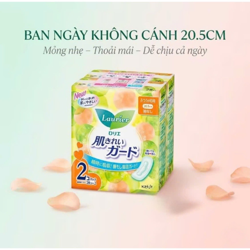 Băng vệ sinh ban đêm, ban ngày, hàng ngày có cánh,không cánh Lourie - Nội địa Nhật Bản