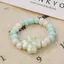 Nhẫn gốm màu sắc macaron vintage dành cho nữ