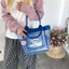 GC2 Túi xách phong cách Hàn Quốc hộp bento cách nhiệt nhân viên văn phòng đi lại túi xách tay túi giải trí hàng ngày CG2