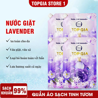Nước Giặt Xả Topgia 2L 2in1,Thơm Lâu 72H, Sạch Vết Bẩn, Dịu Nhẹ Cho Da, Hương Đắm Say Hoa Nắng, Giặt Máy,Giặt Tay