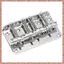Cầu đàn guitar cố định đuôi cứng Tương thích với 4 dây Jazz hoặc Style Guitar Top Load Chrome (R F C V)